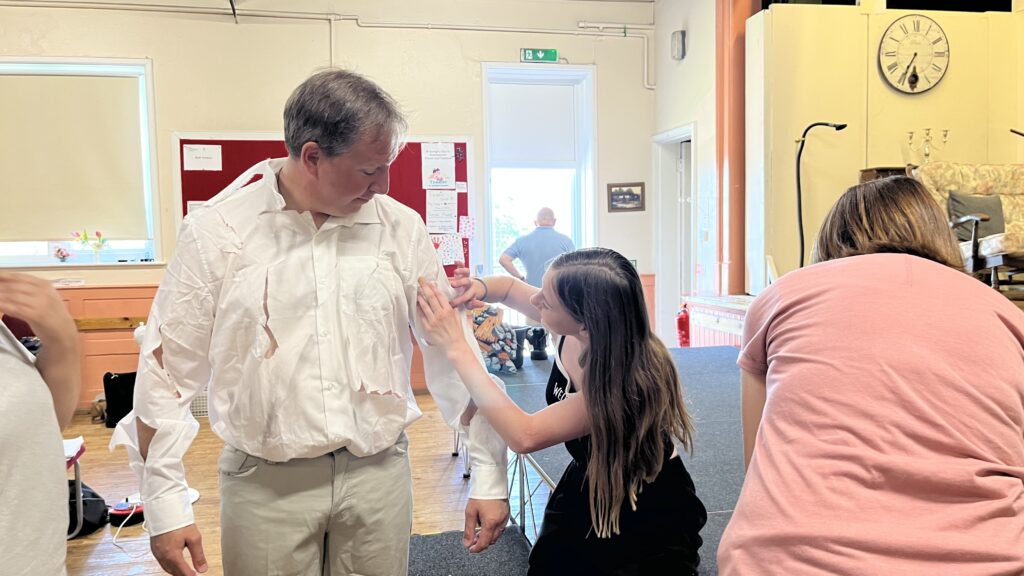 Tabitha-Rose Stage Makeup Theatre Explosion